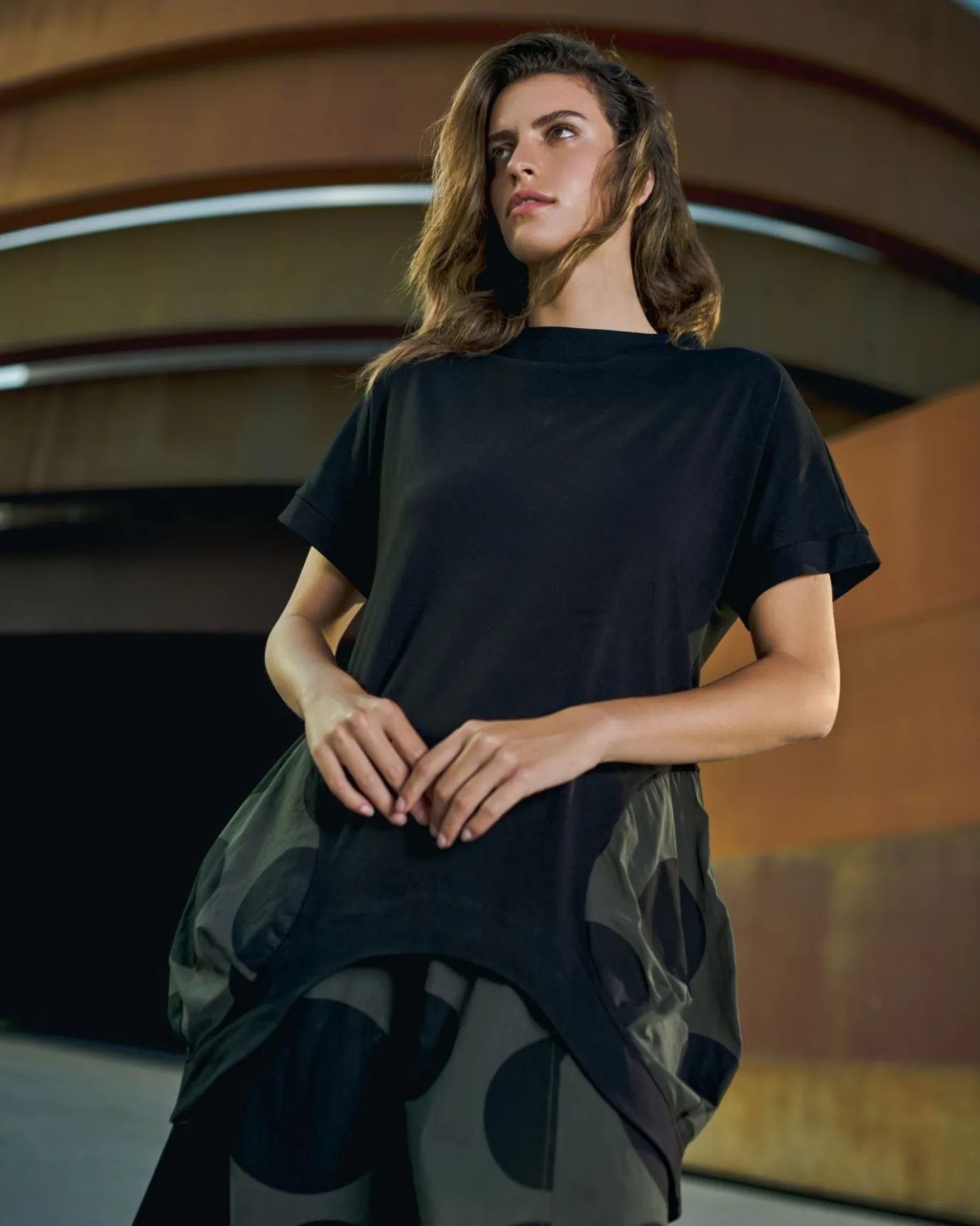 Women Alembika Tops & Tunics<Urban Bells Tunic Top, Khaki