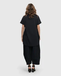 Women Alembika Tops & Tunics<Urban Bells Tunic Top, Navy