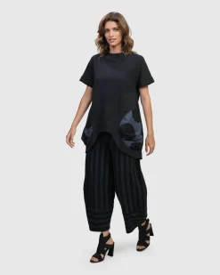 Women Alembika Tops & Tunics<Urban Bells Tunic Top, Navy