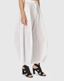 Women Alembika Plus<Urban Borough Balloon Pants, White