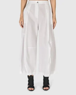 Women Alembika Plus<Urban Borough Balloon Pants, White