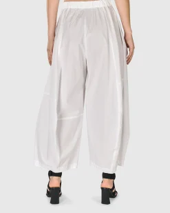 Women Alembika Plus<Urban Borough Balloon Pants, White