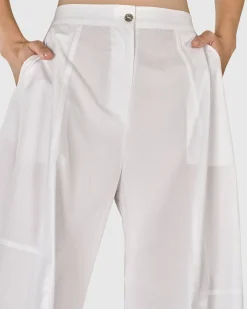 Women Alembika Pants & Skirts<Urban Borough Balloon Pants, White