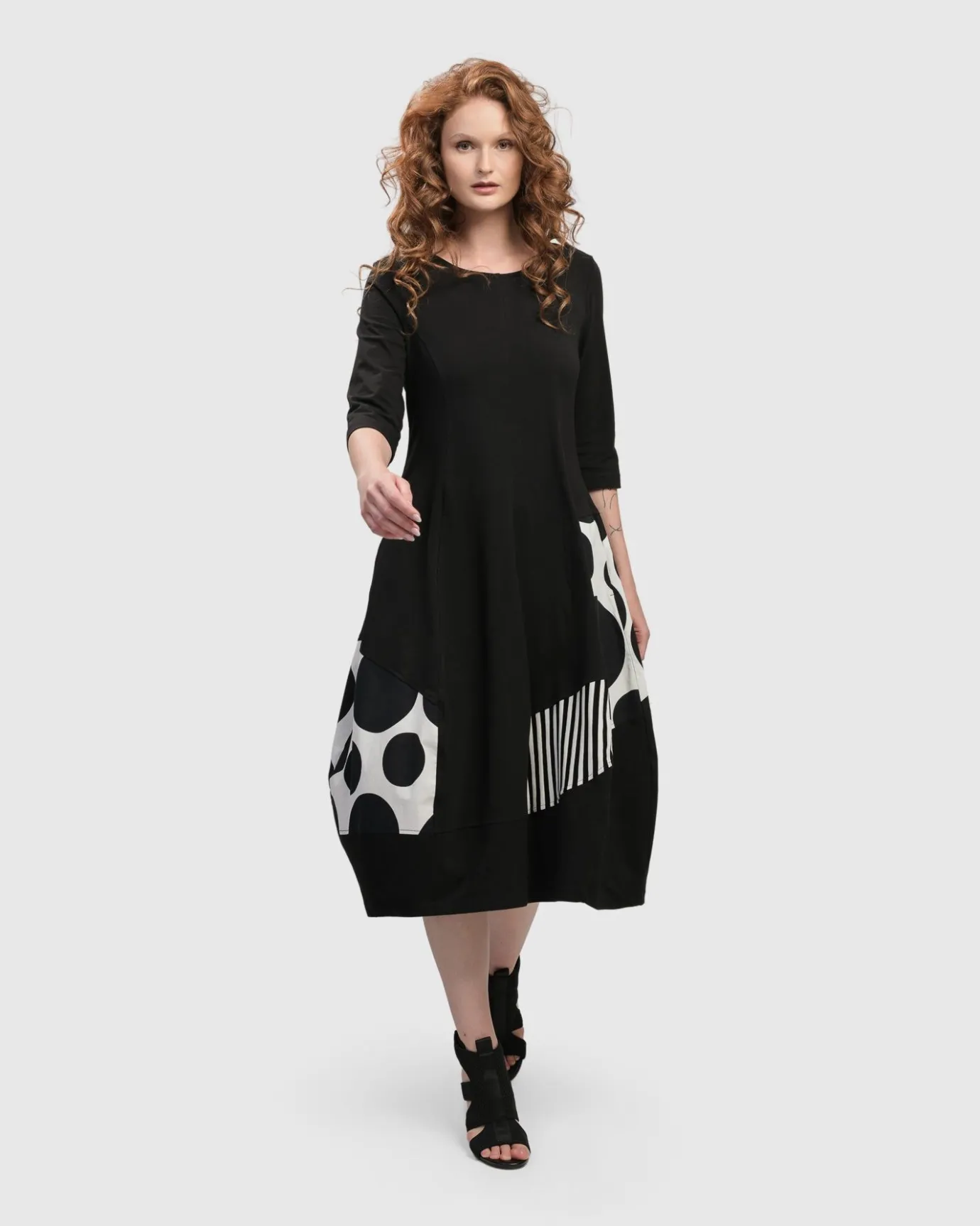 Women Alembika Dresses<Urban Broadway Cocoon Dress, Mono