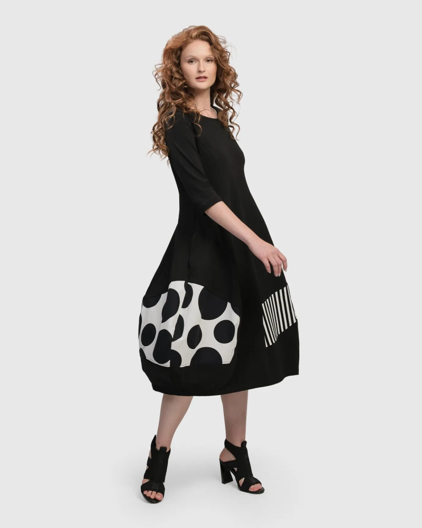 Women Alembika Dresses<Urban Broadway Cocoon Dress, Mono