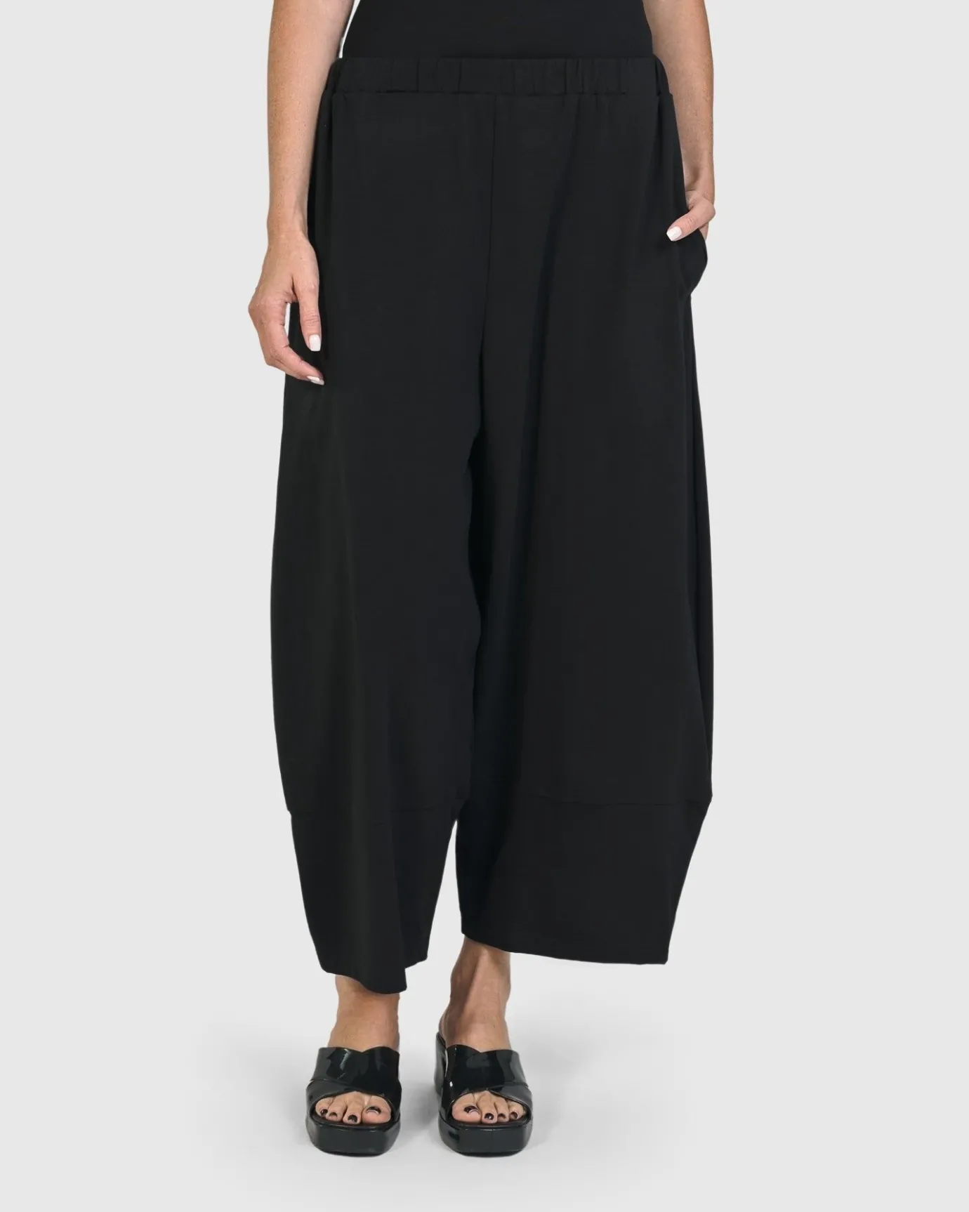 Women Alembika Pants & Skirts<Urban Brooklyn Lantern Pants, Black