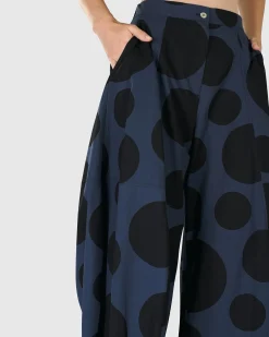 Women Alembika Pants & Skirts<Urban Carnavale Balloon Pants, Navy