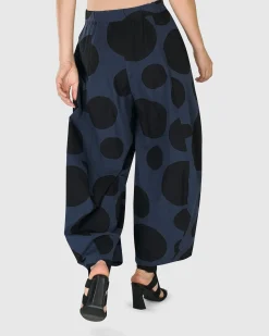 Women Alembika Pants & Skirts<Urban Carnavale Balloon Pants, Navy