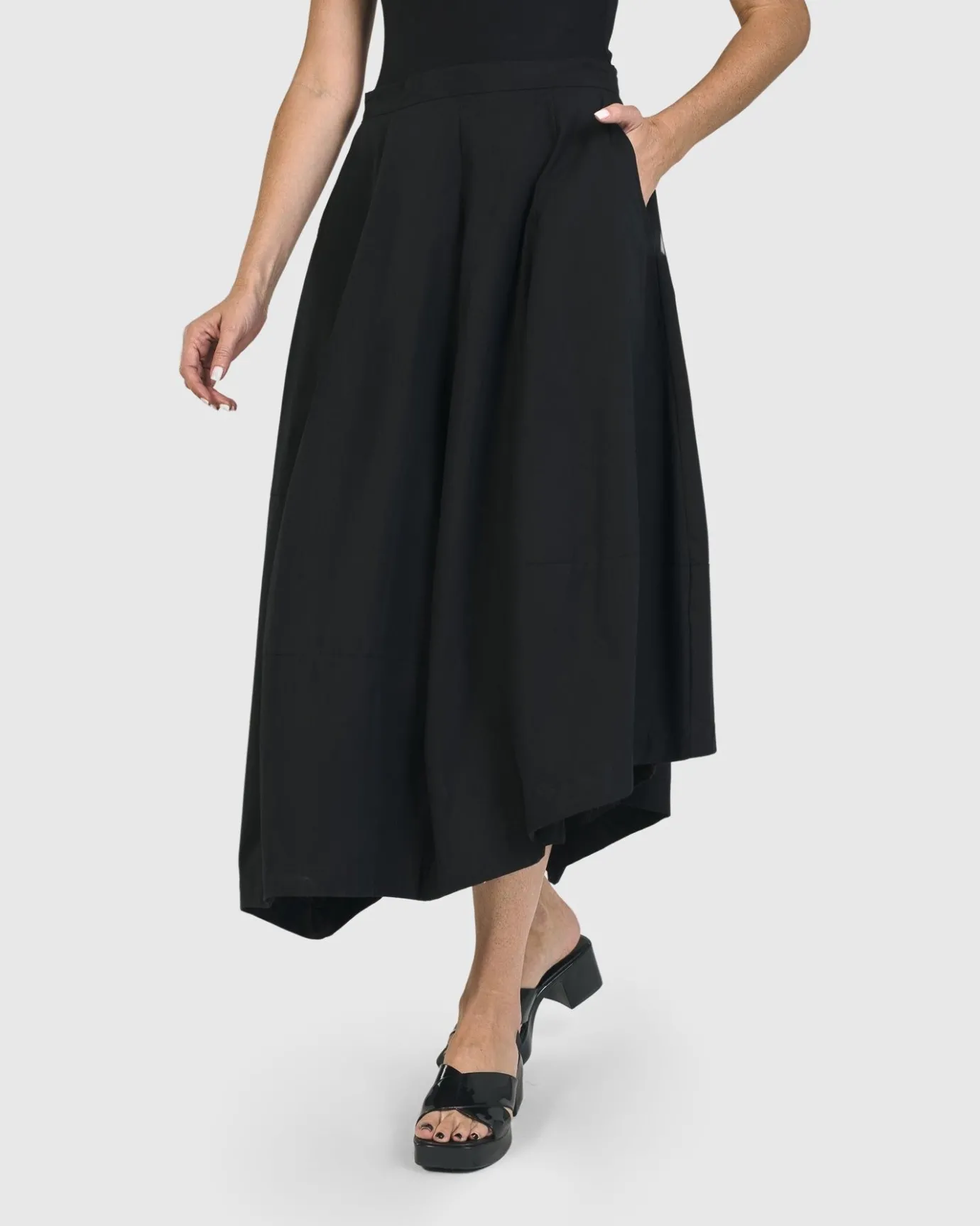 Women Alembika Plus<Urban Chelsea Skirt, Black