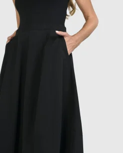 Women Alembika Plus<Urban Chelsea Skirt, Black
