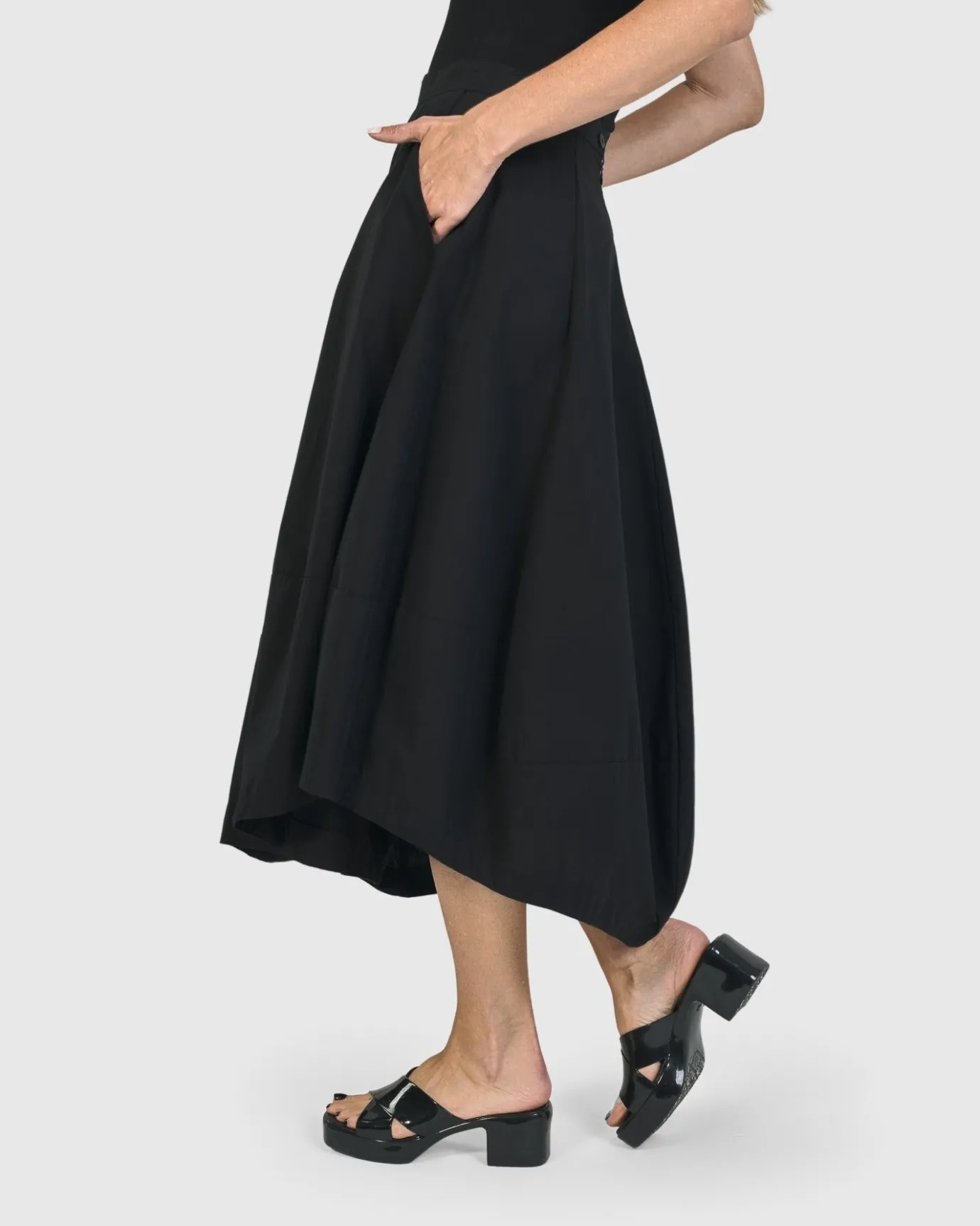 Women Alembika Plus<Urban Chelsea Skirt, Black