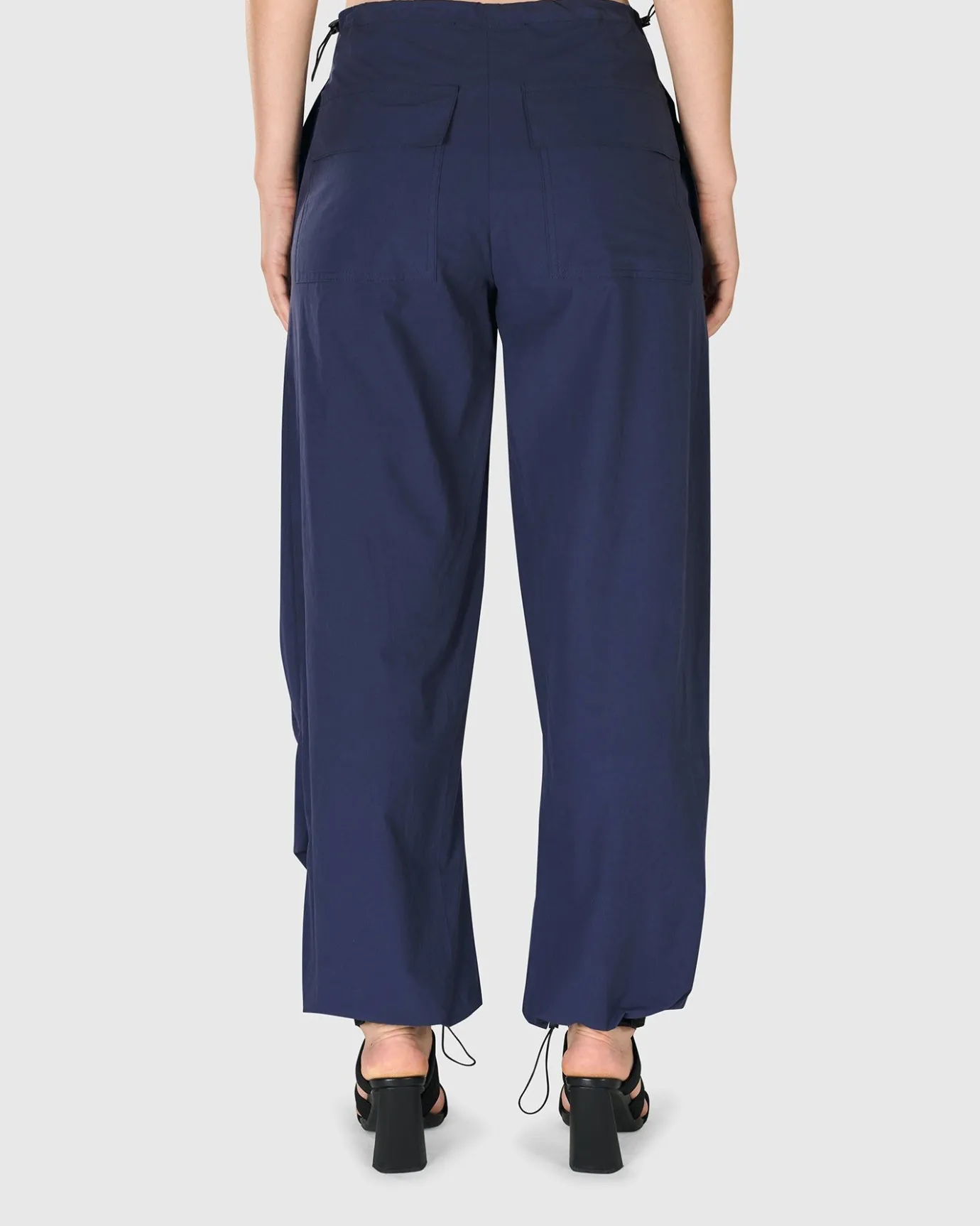Women Alembika Pants & Skirts<Urban Chica Cargo Pants, Navy