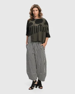 Women Alembika Tops & Tunics<Urban Chihiro Boxy Tee, Khaki