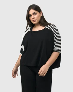 Women Alembika Plus<Urban Commuter Tee, Mono