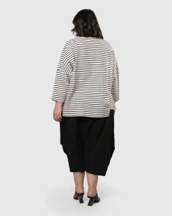 Women Alembika Pants & Skirts<Urban Crop Harem Pants, Black
