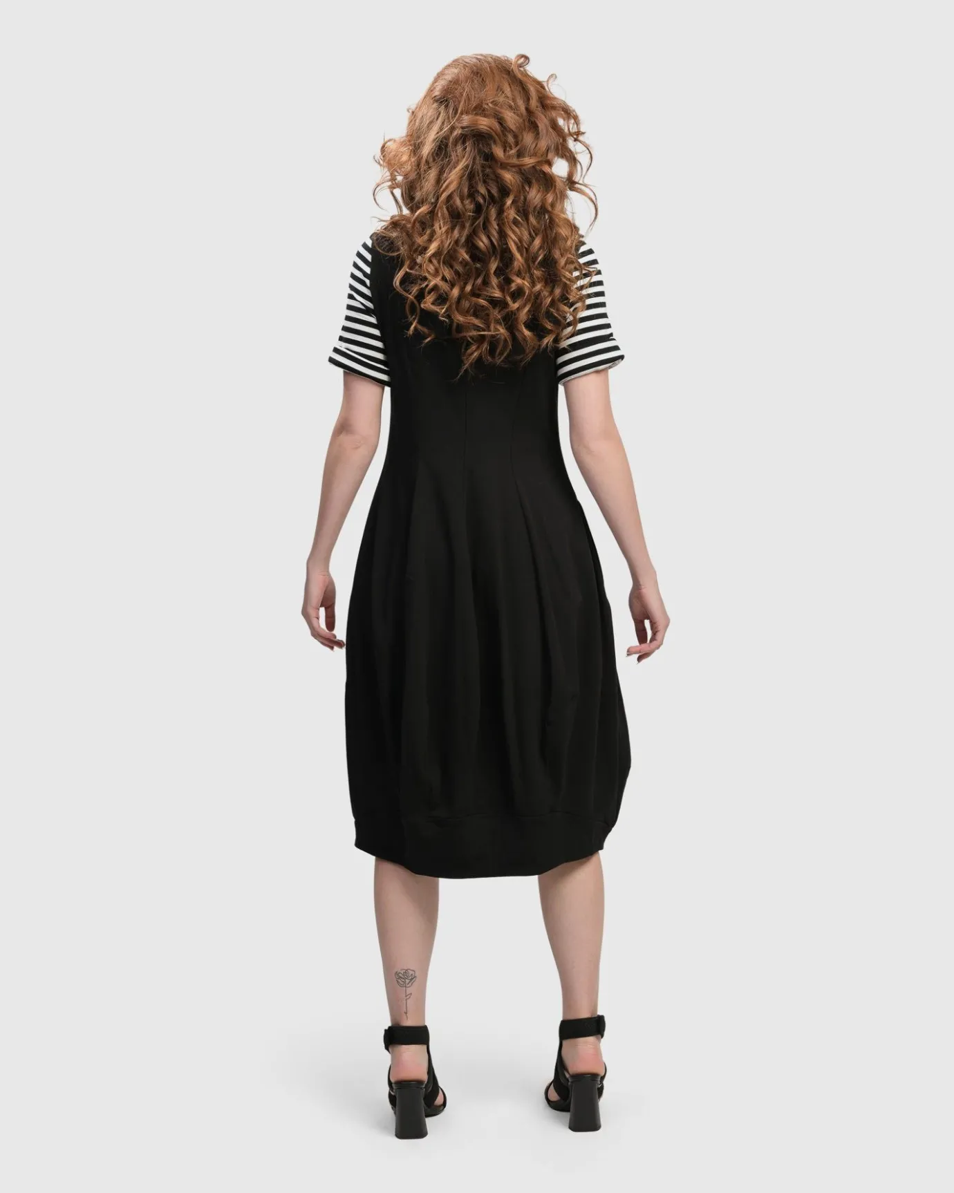 Women Alembika Dresses<Urban Daytime Cocoon Dress, Stripes