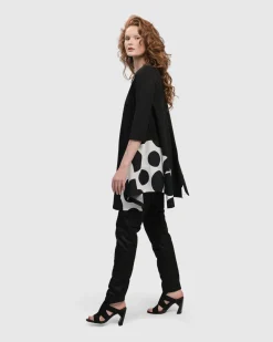 Women Alembika Tops & Tunics<Urban Domino Trapeze Top, Mono