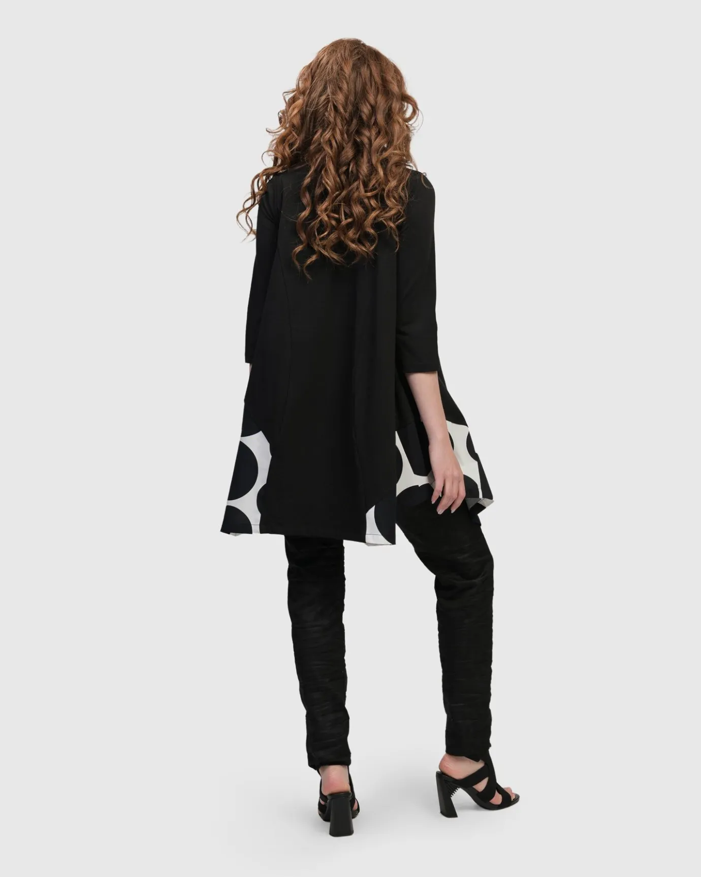 Women Alembika Tops & Tunics<Urban Domino Trapeze Top, Mono