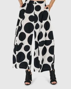 Women Alembika Pants & Skirts<Urban Dot Balloon Pants, Mono