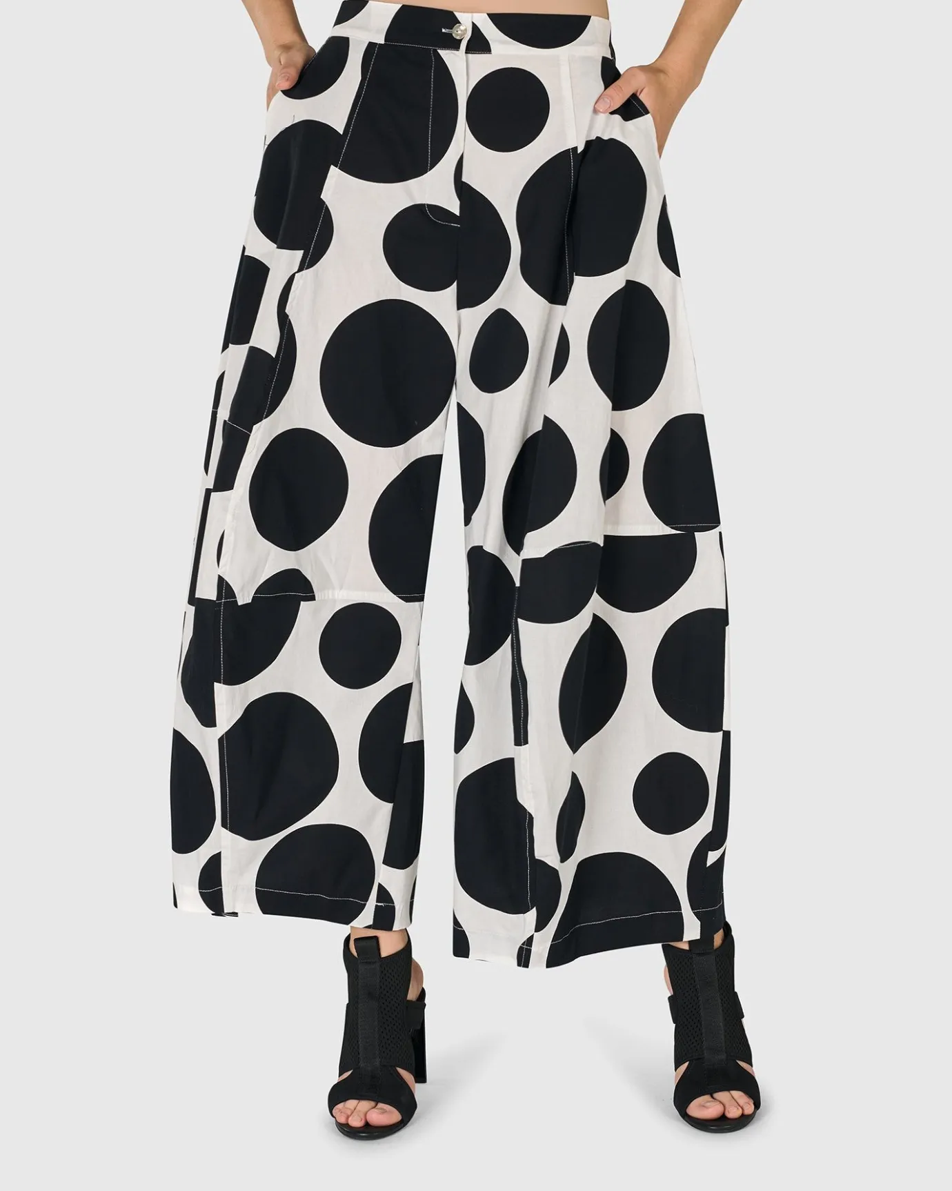 Women Alembika Pants & Skirts<Urban Dot Balloon Pants, Mono