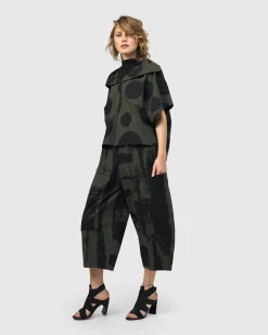 Women Alembika Jackets<Urban Dots Kiku Cape Jacket, Khaki