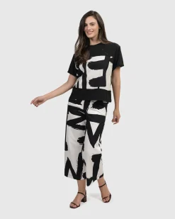 Women Alembika Pants & Skirts<Urban Eden Wide-Leg Pants, Marker