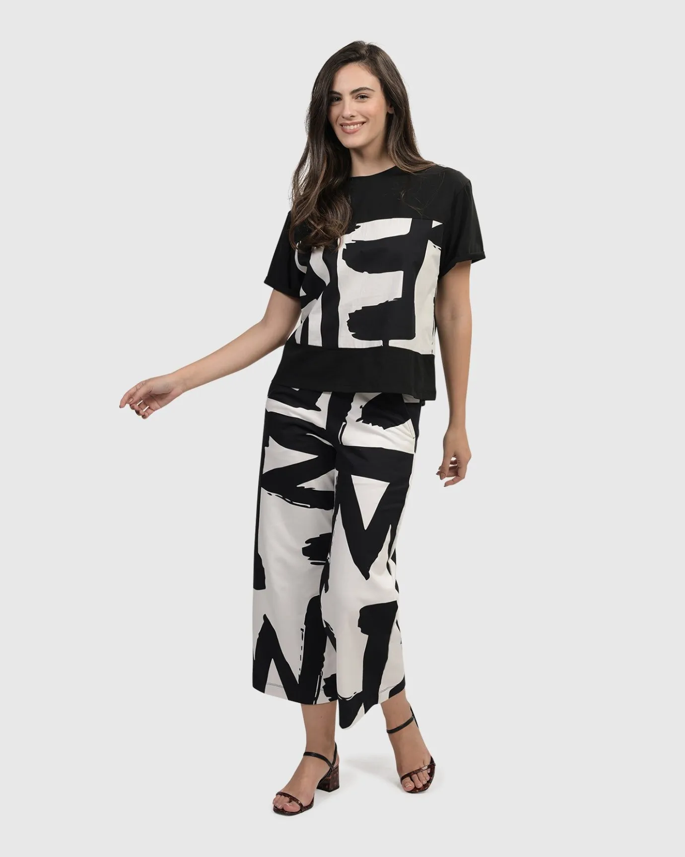 Women Alembika Pants & Skirts<Urban Eden Wide-Leg Pants, Marker