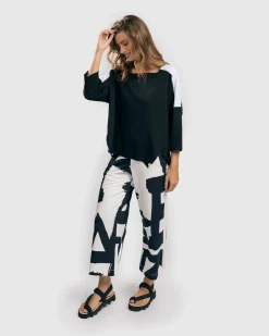 Women Alembika Pants & Skirts<Urban Eden Wide-Leg Pants, Marker
