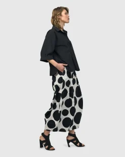 Women Alembika Tops & Tunics<Urban Fran A-Line Blouse, Black