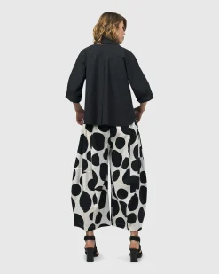 Women Alembika Tops & Tunics<Urban Fran A-Line Blouse, Black