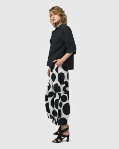 Women Alembika Plus<Urban Fran A-Line Blouse, Black
