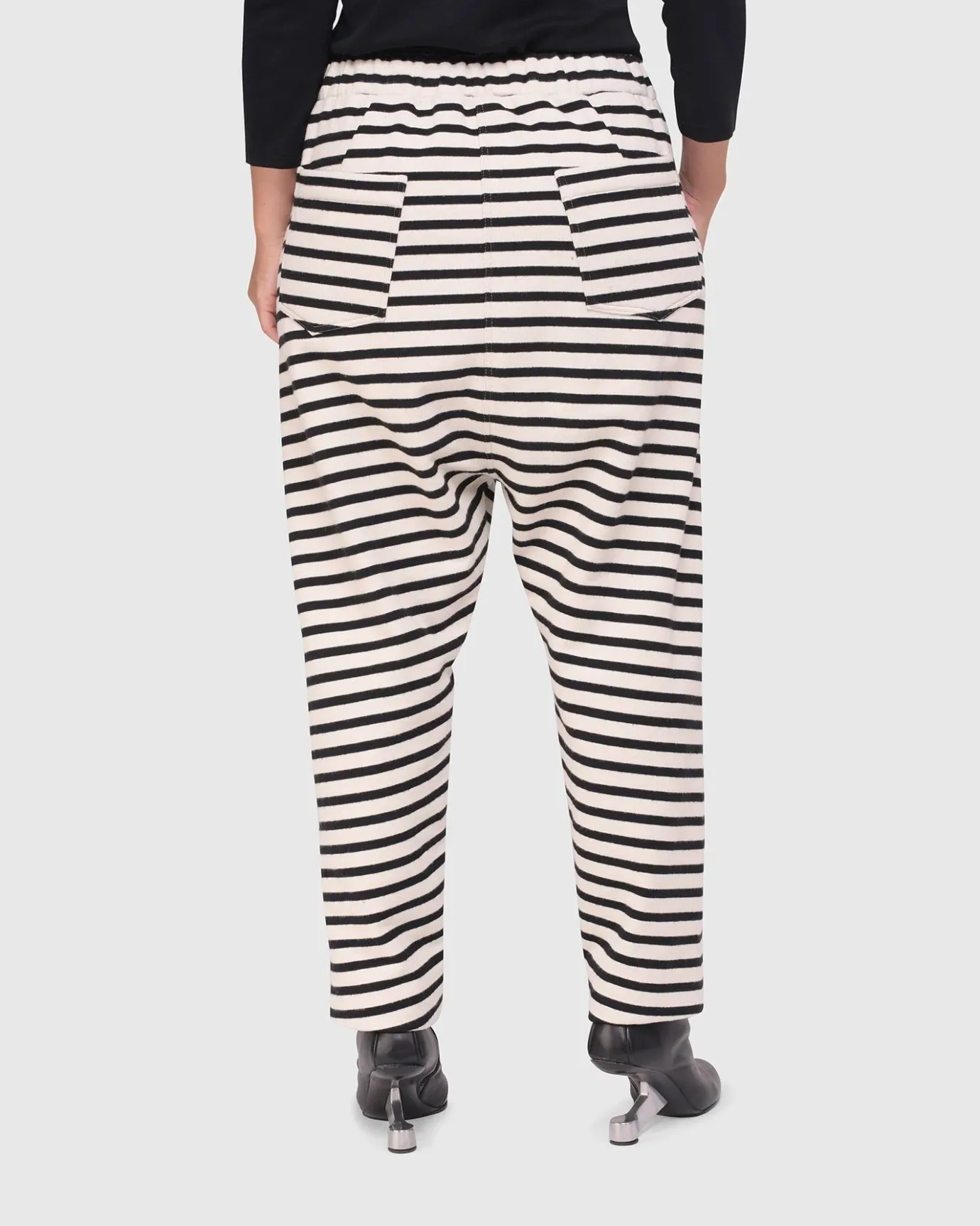 Women Alembika Plus<Urban French Terry Trousers, Lines