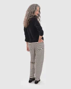 Women Alembika Plus<Urban French Terry Trousers, Lines