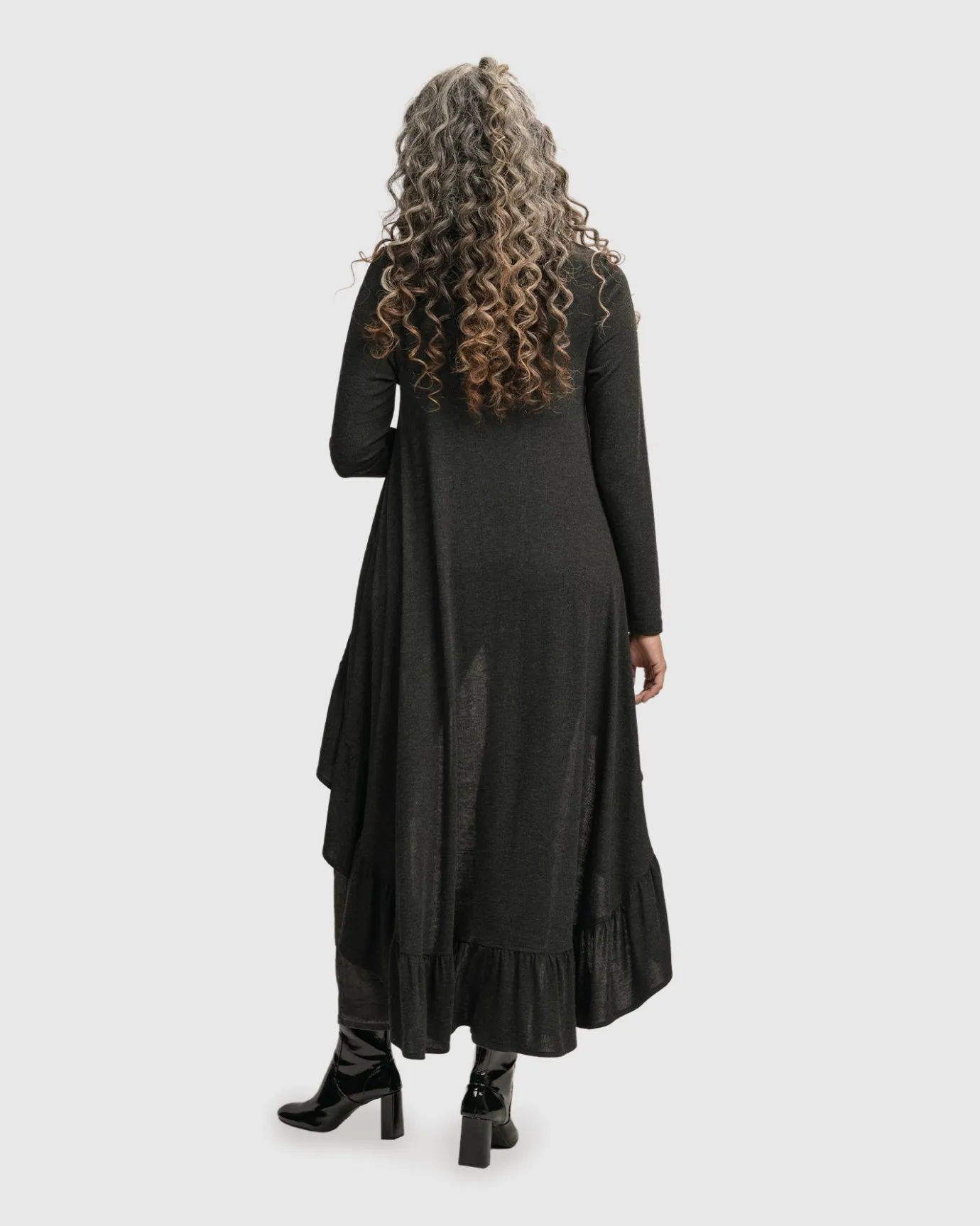 Women Alembika Tops & Tunics<Urban Hi Lo Katniss Top, Charcoal