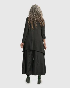 Women Alembika Plus<Urban Hi-Lo Top, Charcoal