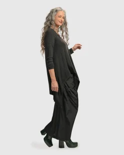 Women Alembika Tops & Tunics<Urban Hi-Lo Top, Charcoal