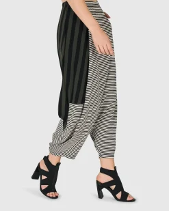Women Alembika Plus<Urban Imperial Harem Pants, Stripes