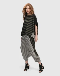 Women Alembika Pants & Skirts<Urban Imperial Harem Pants, Stripes
