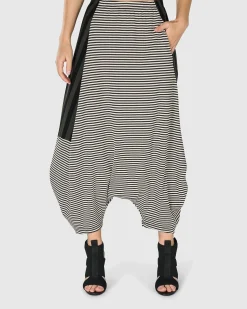 Women Alembika Pants & Skirts<Urban Imperial Harem Pants, Stripes