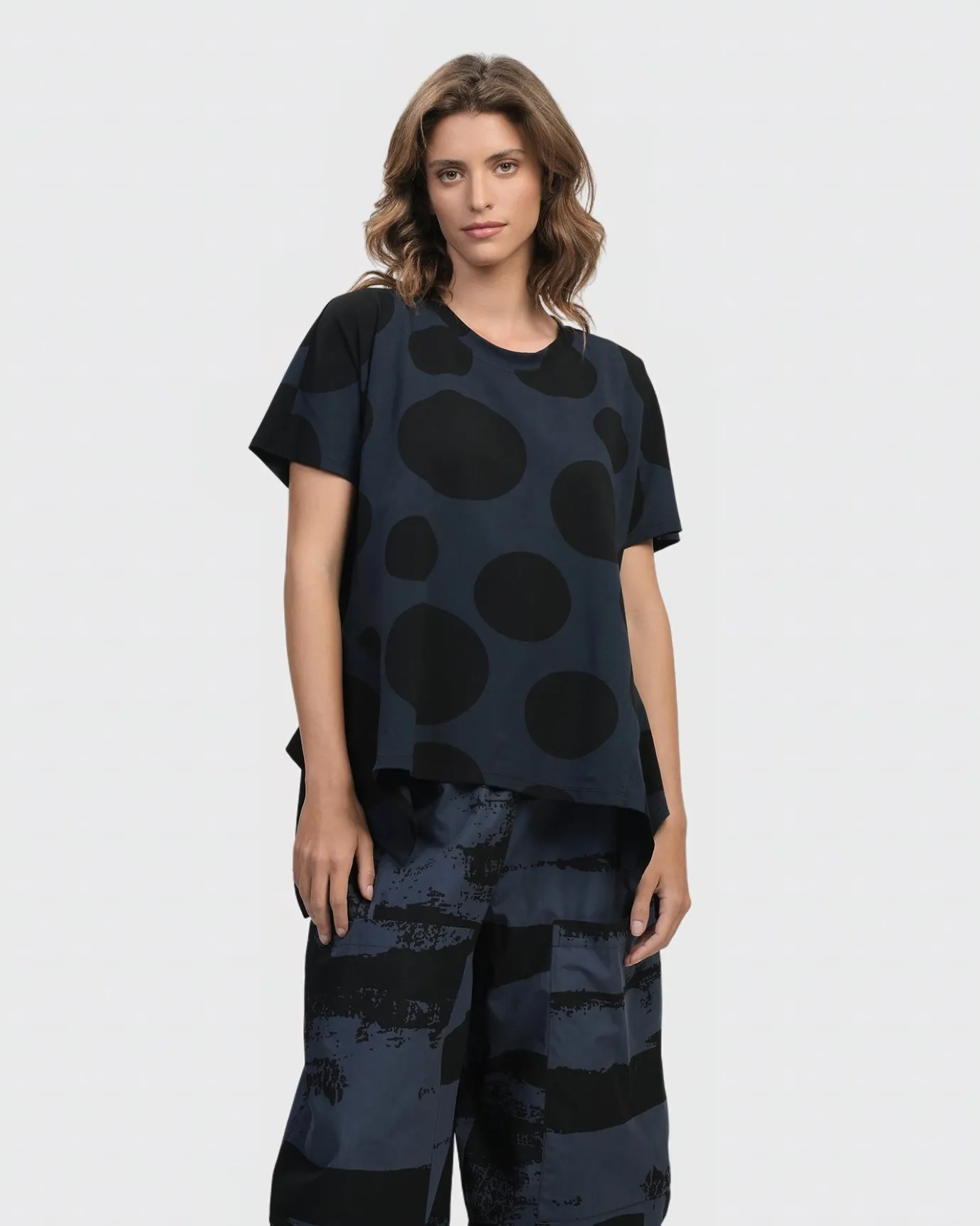 Women Alembika Tops & Tunics<Urban Juliana Relaxed Top, Navy
