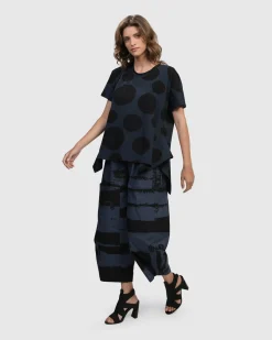 Women Alembika Tops & Tunics<Urban Juliana Relaxed Top, Navy