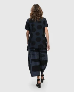 Women Alembika Tops & Tunics<Urban Juliana Relaxed Top, Navy