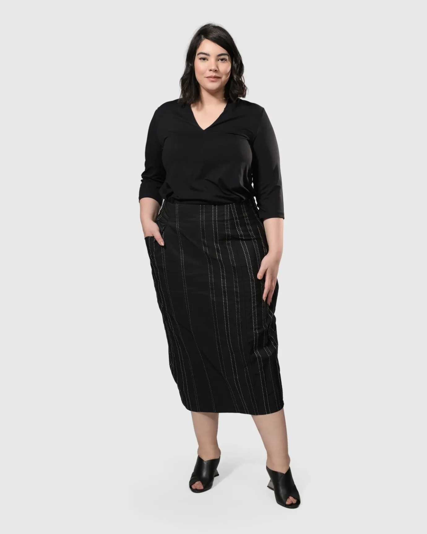 Women Alembika Pants & Skirts<Urban Kate Topstitched Skirt, Trails