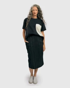 Women Alembika Pants & Skirts<Urban Kate Topstitched Skirt, Trails