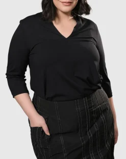 Women Alembika Plus<Urban Kate Topstitched Skirt, Trails