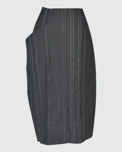 Women Alembika Plus<Urban Kate Topstitched Skirt, Trails
