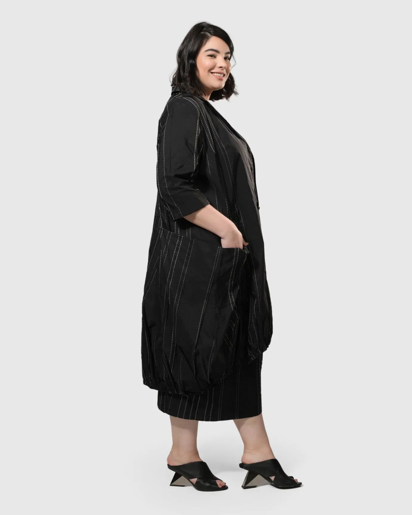 Women Alembika Jackets<Urban Kylie Topstitched Blazer, Trails