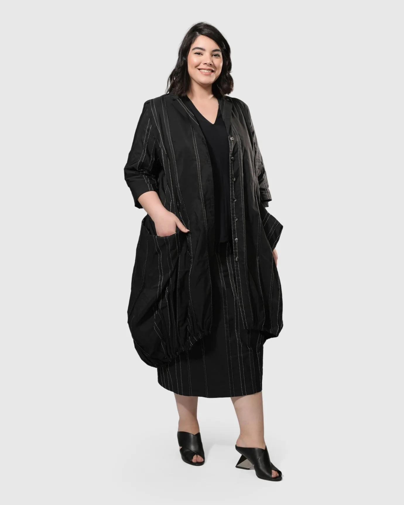 Women Alembika Jackets<Urban Kylie Topstitched Blazer, Trails