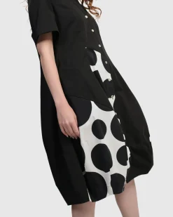 Women Alembika Dresses<Urban Lafayette Wonderful Shirt Dress, Black