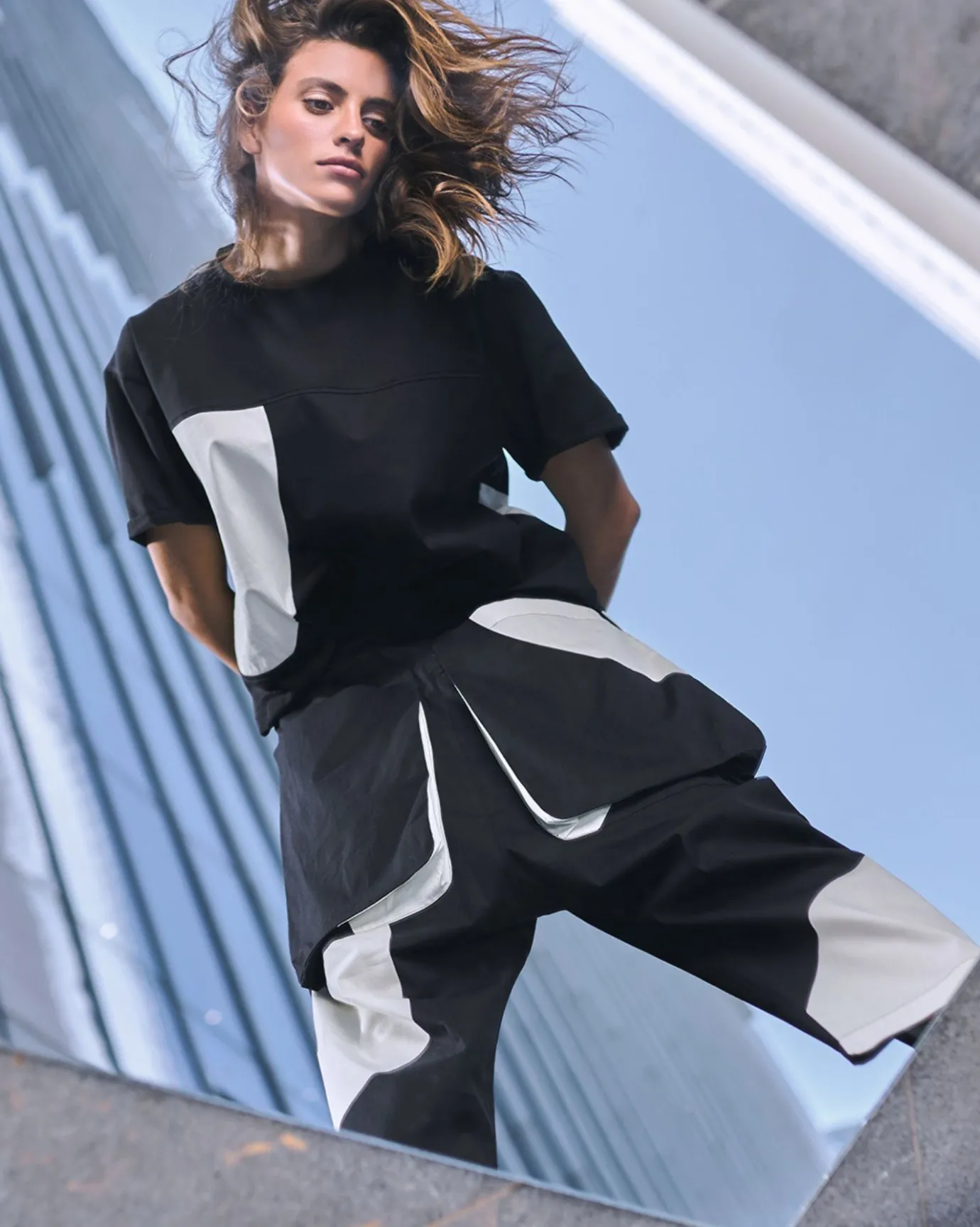 Women Alembika Pants & Skirts<Urban Lennon Pocket Pants, Black